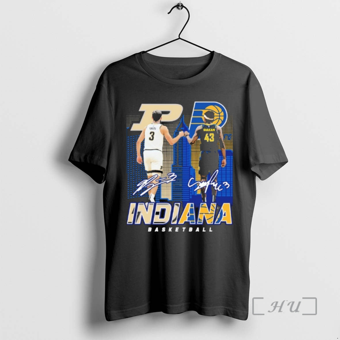 Officials Purdue Braden Smith And Pacers Pascal Siakam Indiana Basketball T-Shirts, Hoodie, Sweatshirt | RetroVerseTees.com