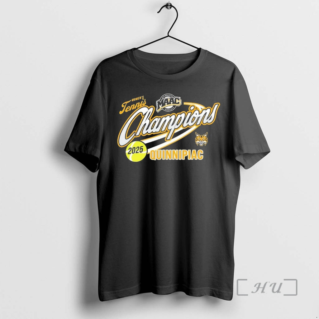 Officials Quinnipiac Bobcats Womens Tennis 2025 Maac Champions Chriast