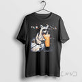 Officials Raccoon Drinking Iced Coffee Funny Animal Meme T-Shirts, Hoodie, Sweatshirt | RetroVerseTees.com