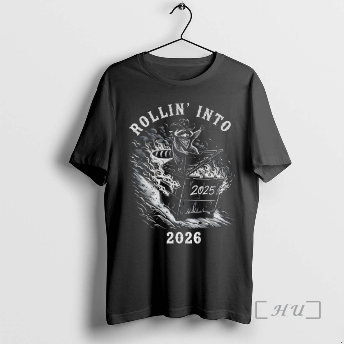 Officials Raccoon Rollin Into 2025 2026 T-Shirts, Hoodie, Sweatshirt | RetroVerseTees.com