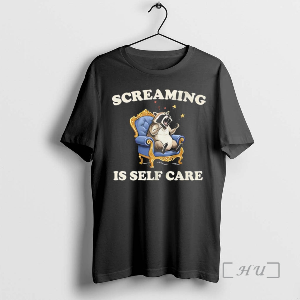 Officials Raccoon Screaming Is Self Care