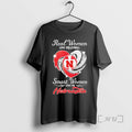 Officials Real Women Love Volleyball Smart Women Love The Nebraska T-Shirts, Hoodie, Sweatshirt | RetroVerseTees.com
