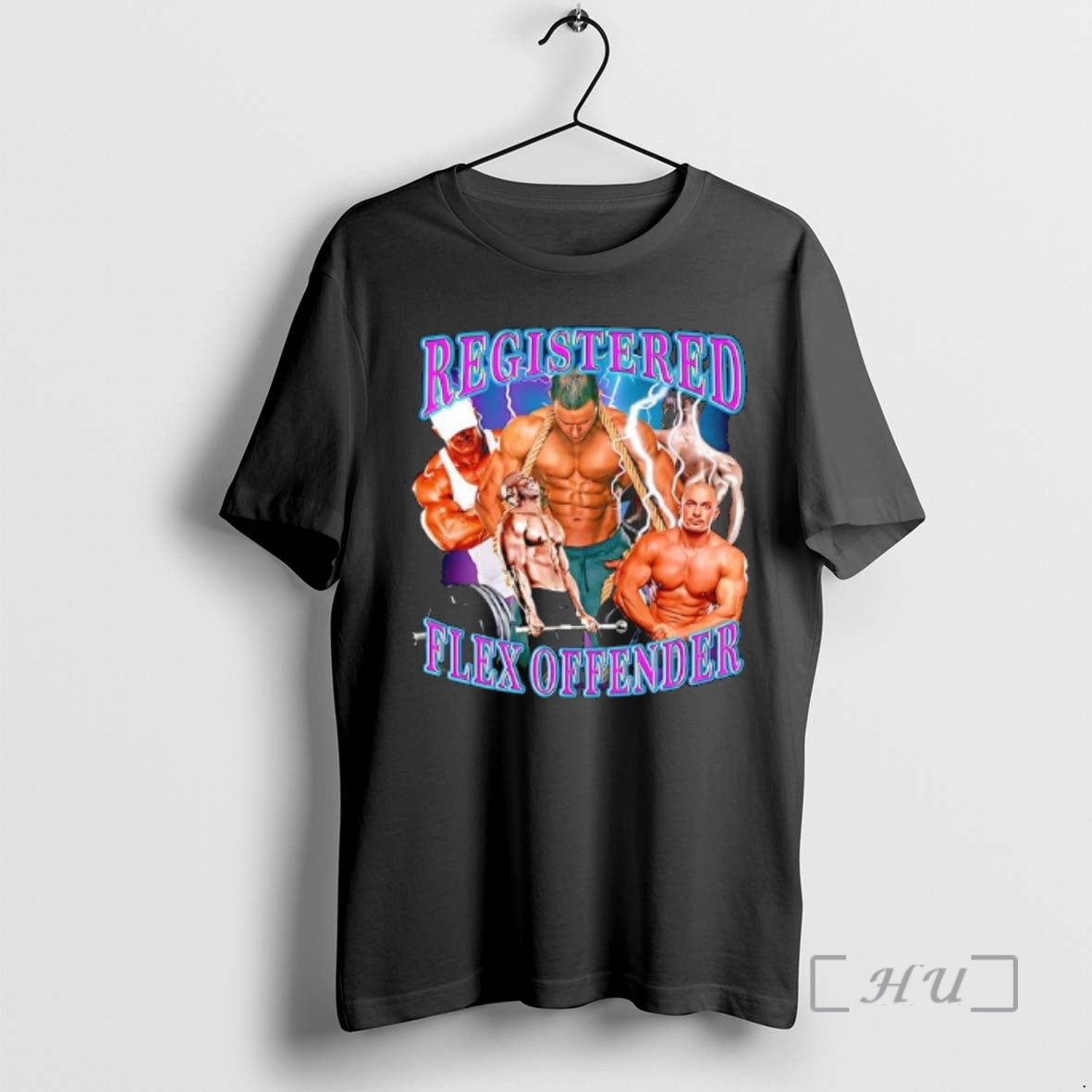 Officials Registered Flex Offender Bodybuilders Graphic T-Shirts, Hoodie, Sweatshirt | RetroVerseTees.com