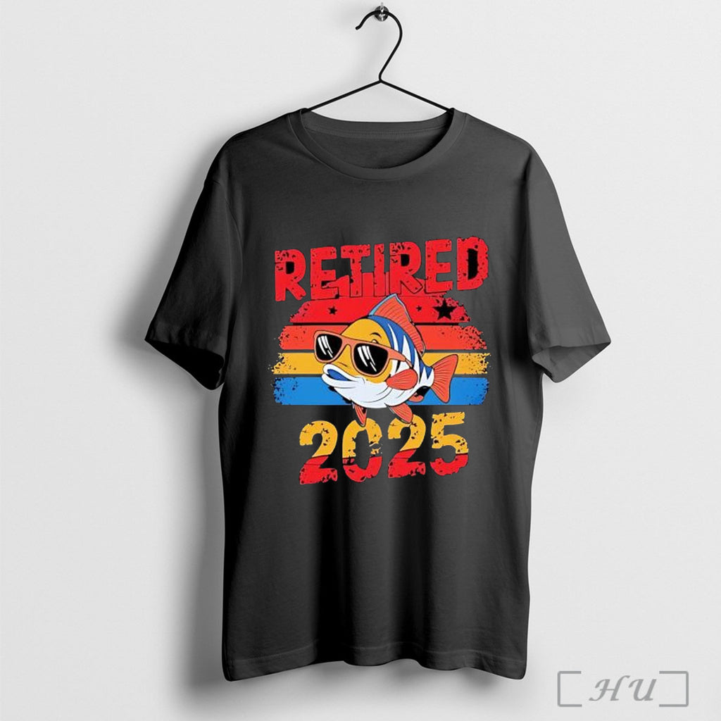 Officials Retired 2025 Fishing T Shirt