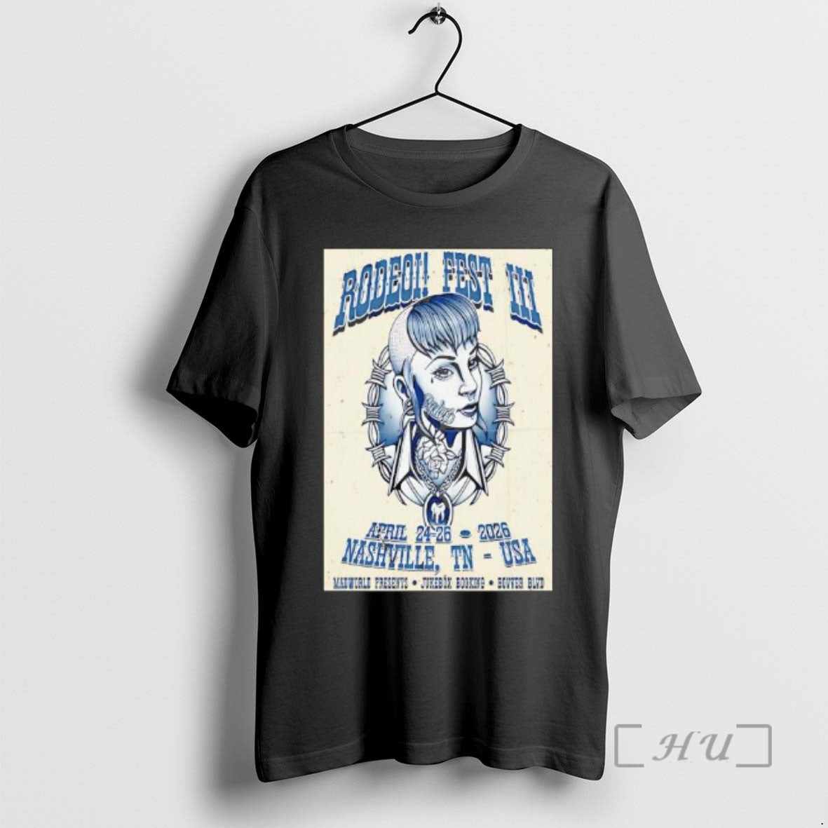Officials Rodeoi Fest 3 In Nashville Tn On Apr 24th 26th 2026 Premium T Shirts Hoodie, Sweatshirt | RetroVerseTees.com