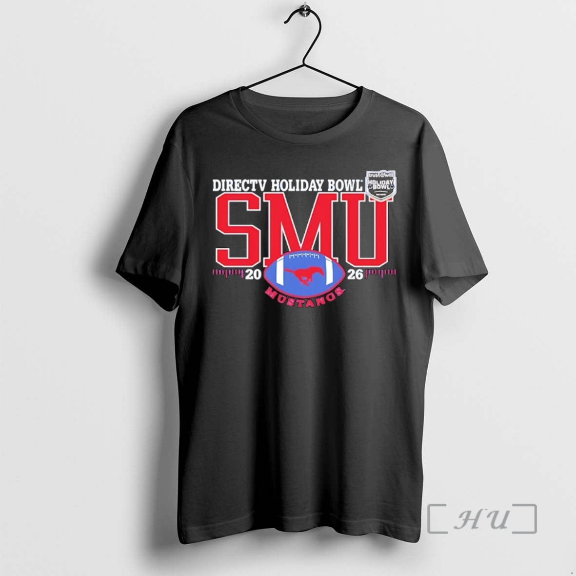 Officials Smu Mustangs 2026 Directv Holiday Bowl Football Christmas T-Shirts, Hoodie, Sweatshirt | RetroVerseTees.com