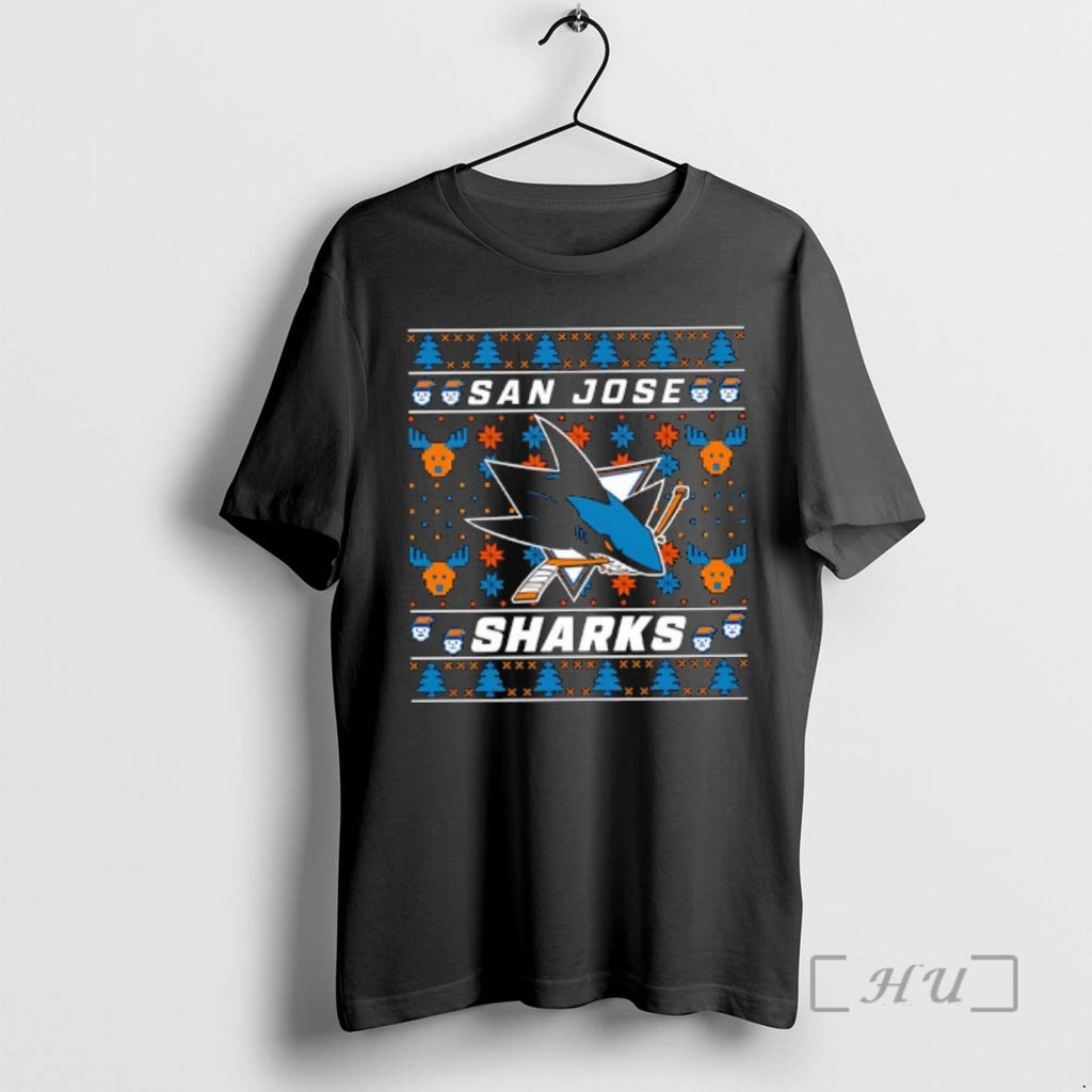 Officials San Jose Sharks 2025 Holiday Ugly Christmas