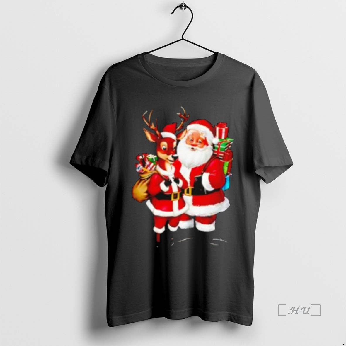 Officials Santa Claus Reindeer Character Christmas Stylish T-Shirts, Hoodie, Sweatshirt | RetroVerseTees.com