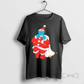 Officials Santa Cookie Monsters Merry Christmas T-Shirts, Hoodie, Sweatshirt | RetroVerseTees.com
