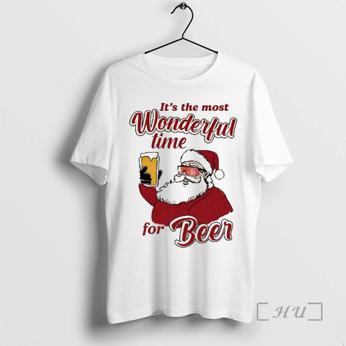 Officials Santa Its The Most Wonderful Time Style For Beer Christmas Premium T Shirts Sweater