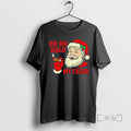 Officials Santa Moking Ho Ho Hold My Cigar Christmas T-Shirts, Hoodie, Sweatshirt | RetroVerseTees.com