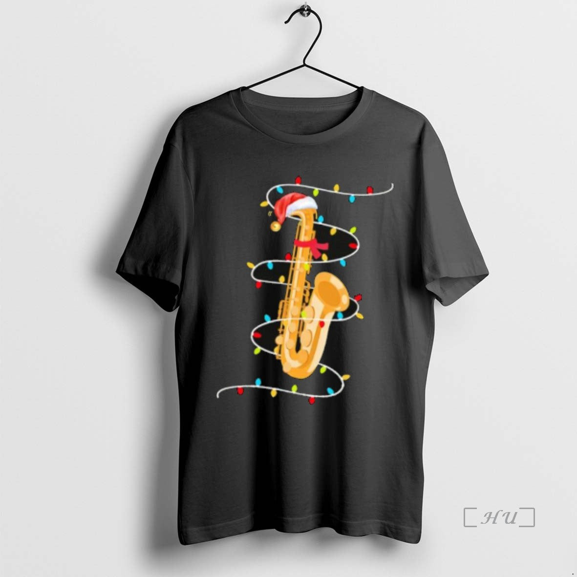 Officials Saxophone Christmas Lights Stylish T-Shirts, Hoodie, Sweatshirt | RetroVerseTees.com