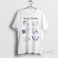 Officials Serial Chiller Cats Meme T-Shirts, Hoodie, Sweatshirt | RetroVerseTees.com