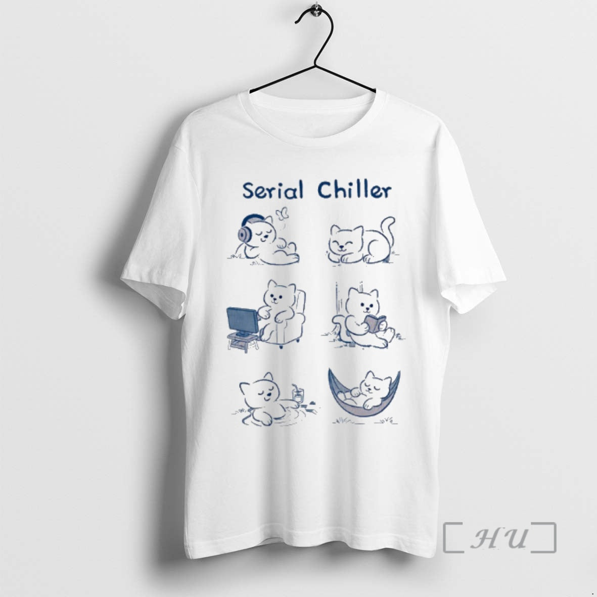 Officials Serial Chiller Cats Meme T-Shirts, Hoodie, Sweatshirt | RetroVerseTees.com