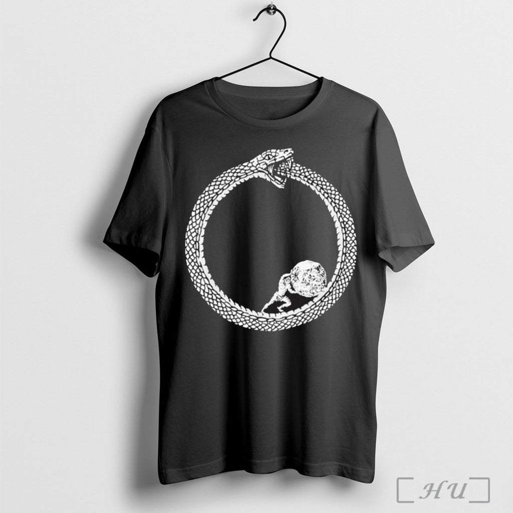 Officials Sisyphus In An Ouroboros Snake Shirt T Shirt