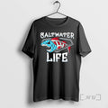 Officials Skeleton Fish Saltwater Life 4th Of July Boat T-Shirts, Hoodie, Sweatshirt | RetroVerseTees.com