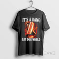 Officials Skeleton Its A Dawg Eat Dog World T-Shirts, Hoodie, Sweatshirt | RetroVerseTees.com