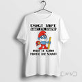 Officials Smurf Duct Tape Cant Fix Stupid But It Can Muffle The Sound Premium T-Shirts, Hoodie, Sweatshirt