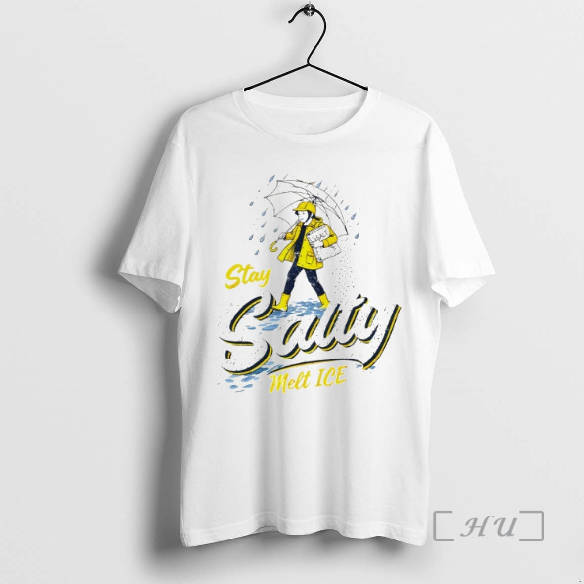 Officials Snow Day Stay Salty Melt Ice Political T-Shirts, Hoodie, Sweatshirt | RetroVerseTees.com