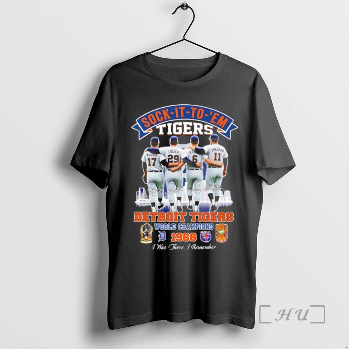 Officials Sock It To Em Tigers 1968 Detroit Tigers World Champions I Was There T-Shirts, Hoodie, Sweatshirt