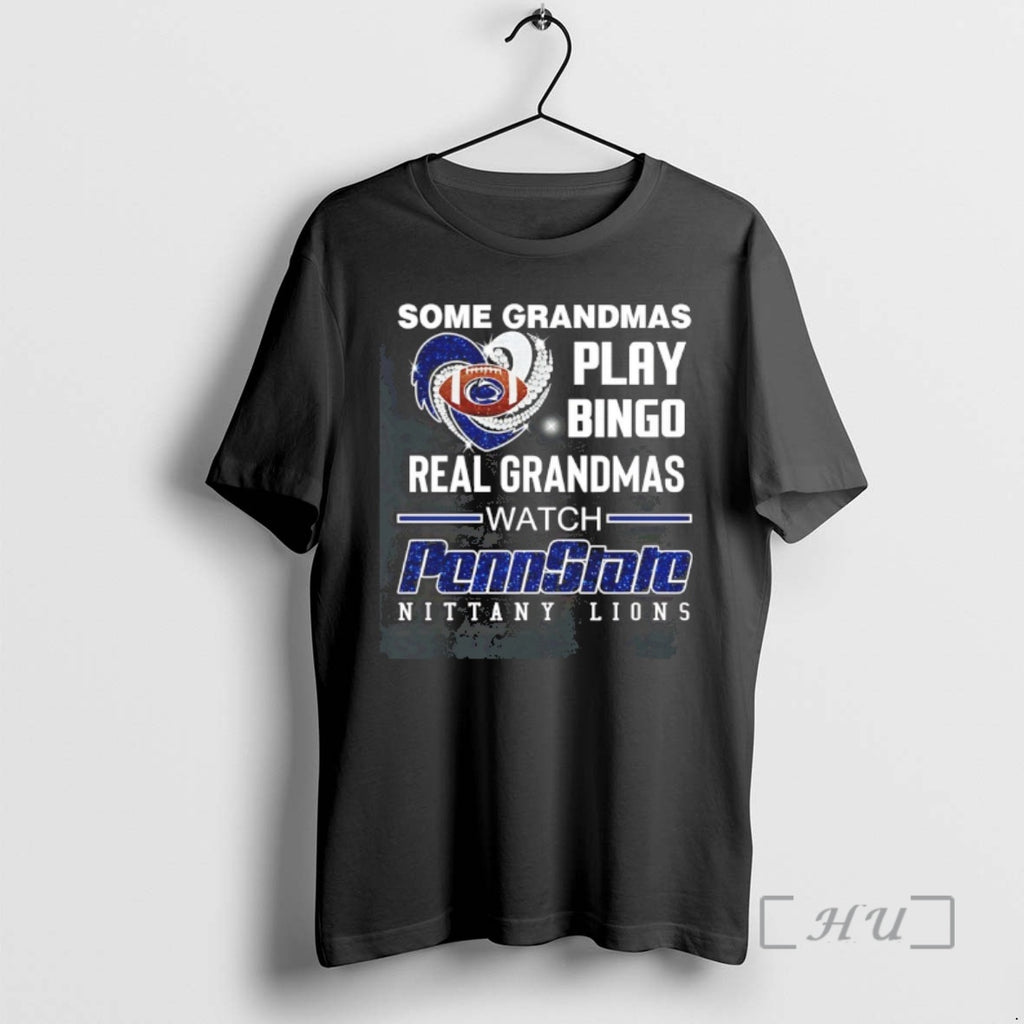 Officials Some Grandmas Play Bingo Real Grandmas Watch Penn State Nittany Lions Diamond Heart Premium