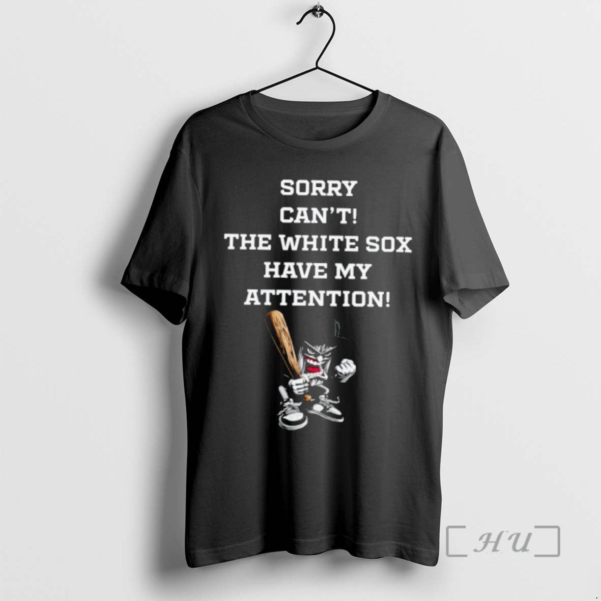 Officials Sorry Cant The Chicago White Sox Have My Attention Mascot Premium T Shirts Sweater Hoodie, Sweatshirt