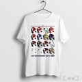 Officials Southeastern Conference Drippy Helmets 16 Team Character T Shirt