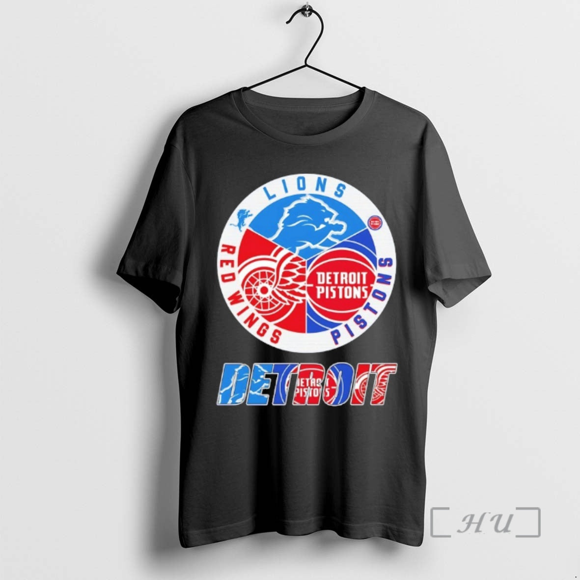 Officials Sports In Detroit Lions Pistons And Red Wings Graphic T-Shirts, Hoodie, Sweatshirt | RetroVerseTees.com