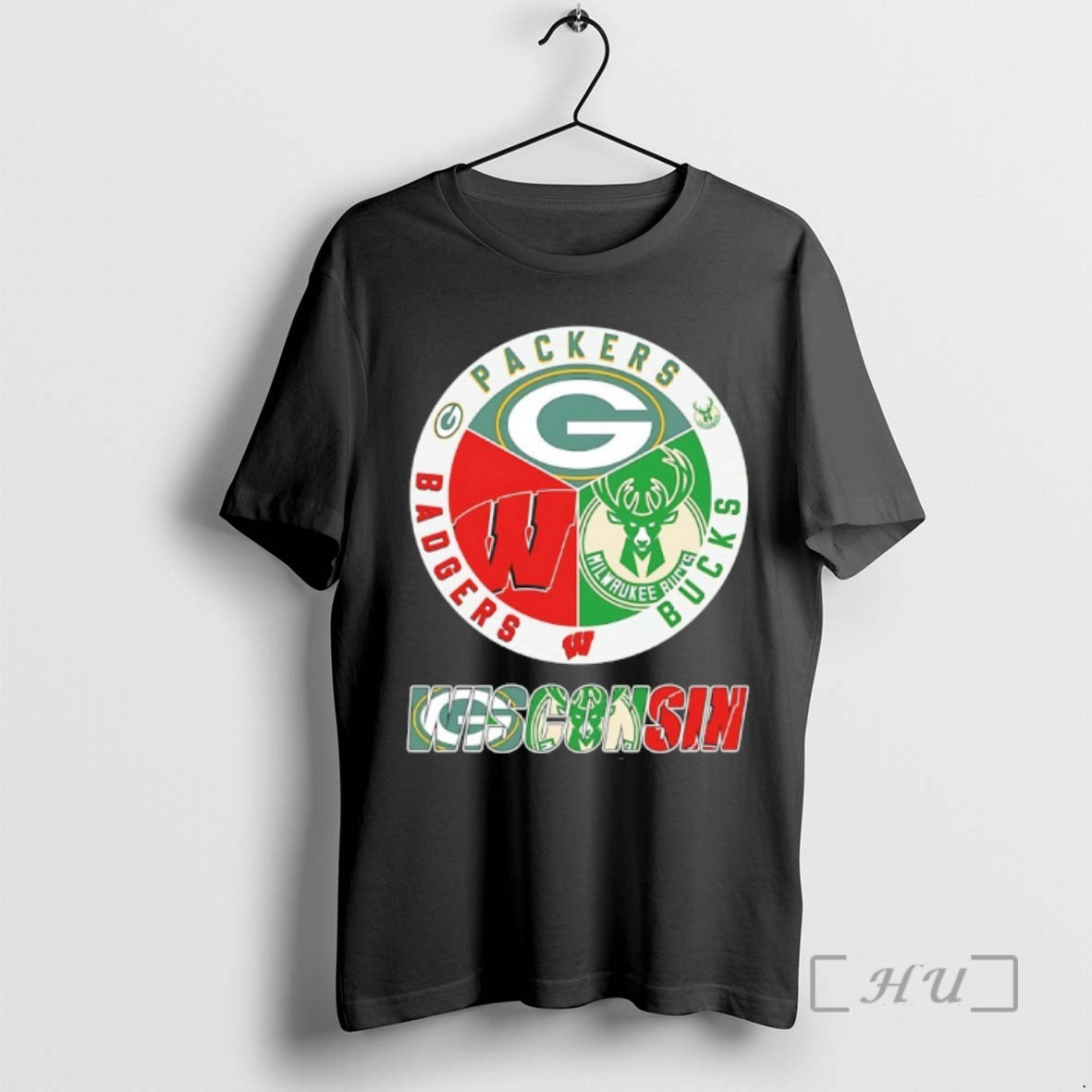 Officials Sports In Wisconsin Packers Bucks And Badgers T-Shirts, Hoodie, Sweatshirt | RetroVerseTees.com