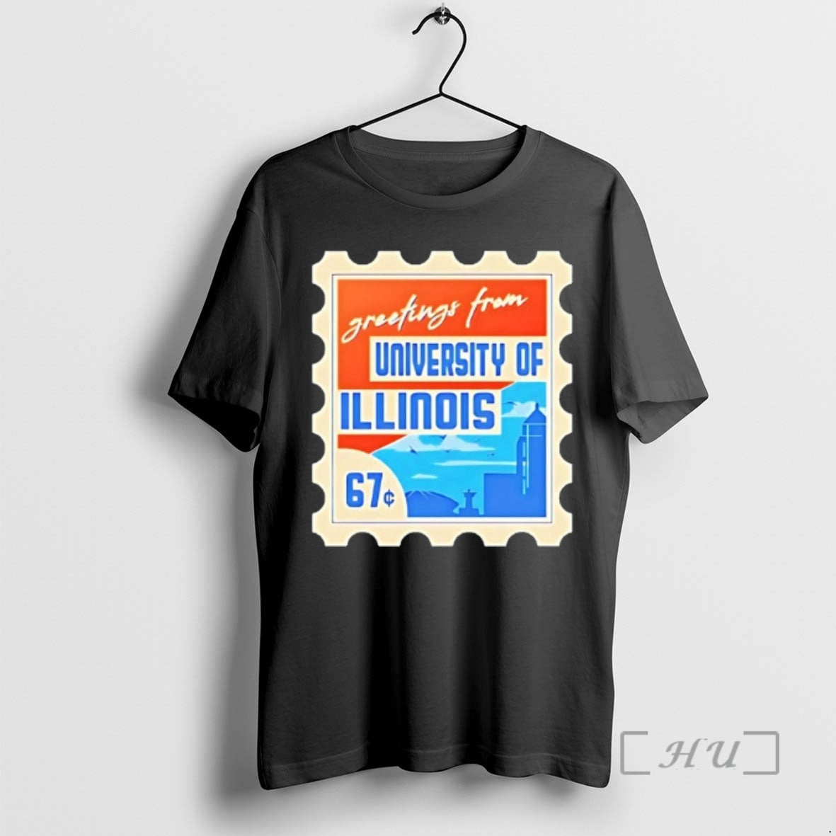 Officials Stamp Greetings From University Of Illinois T-Shirts, Hoodie, Sweatshirt | RetroVerseTees.com