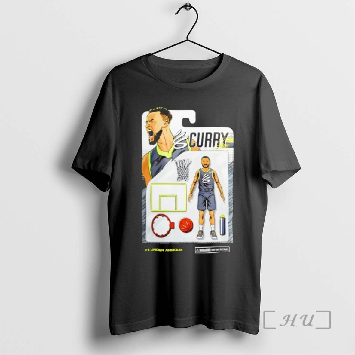 Officials Stephen Curry Golden State Warriors Curry Brand Of Under Armour Action Figure Premium T-Shirts, Hoodie, Sweatshirt