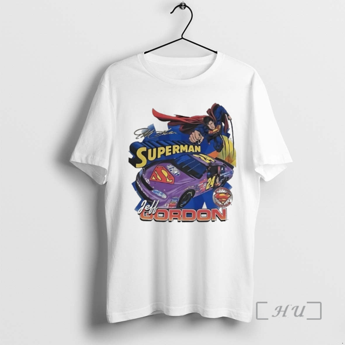 Officials Superman X Jeff Gordon Nascar 90s Racing Signature Vintage T-Shirts, Hoodie, Sweatshirt | RetroVerseTees.com