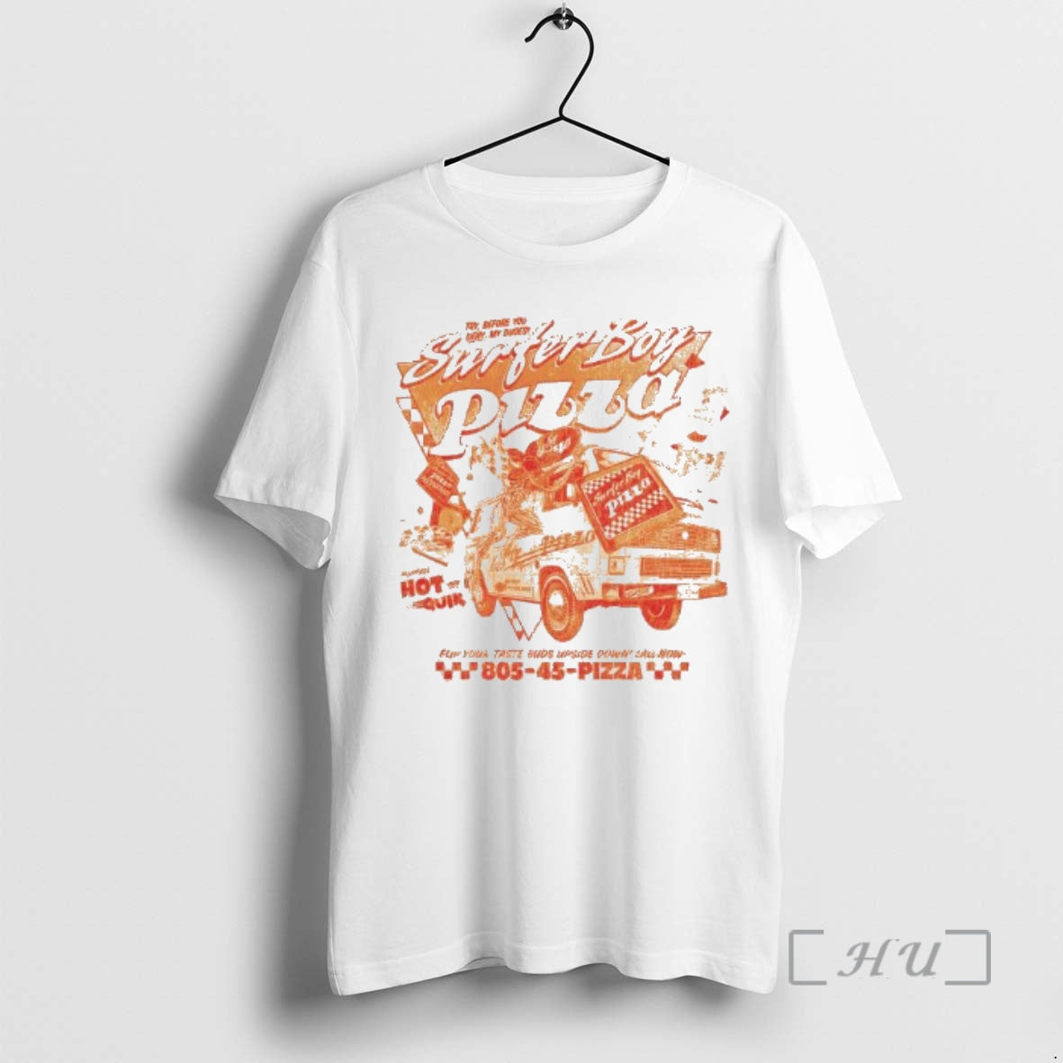 Officials Surfer Boy Pizza T-Shirts, Hoodie, Sweatshirt | RetroVerseTees.com