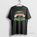 Officials Sweet But Twisted Does That Make Me A Candy Cane Premium T Shirts Sweater Hoodie, Sweatshirt | RetroVerseTees.com