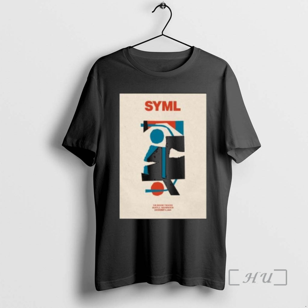 Officials Syml In Seattle Wa On Decmber 5 2025 Circle Black Premium T Shirts Sweater