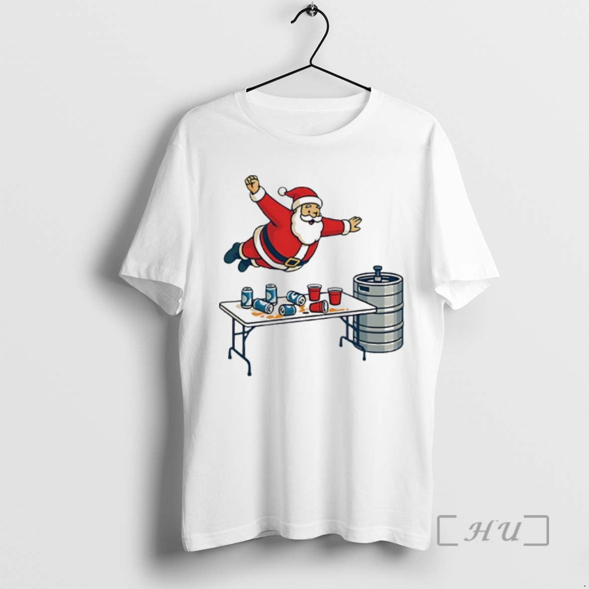 Officials Table Dive Santa Christmas T-Shirts, Hoodie, Sweatshirt | RetroVerseTees.com