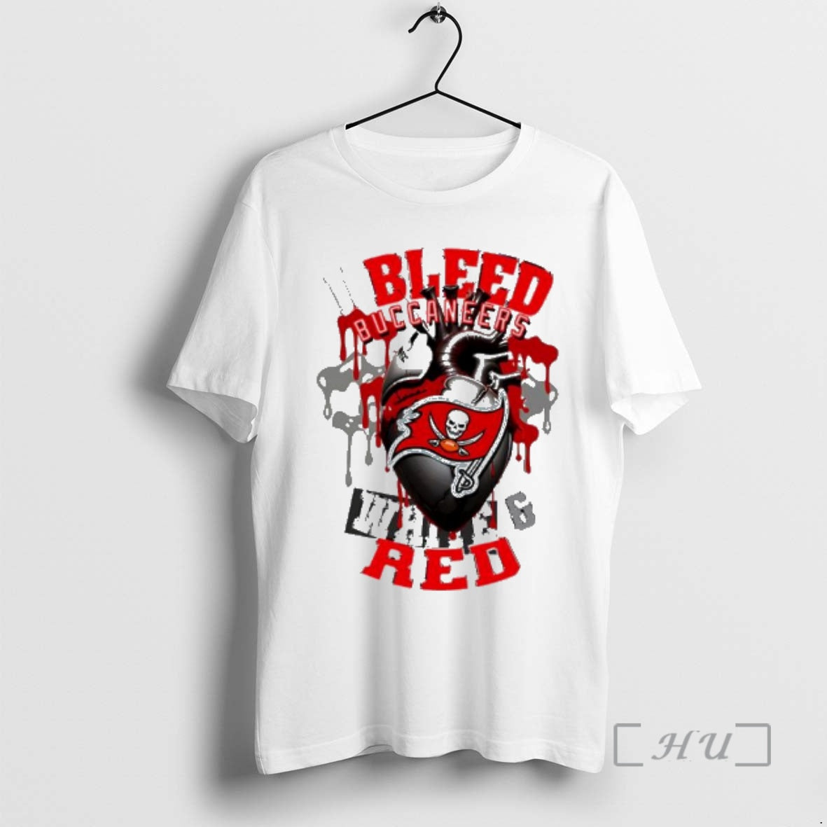 Officials Tampa Bay Buccaneers Heart I Bleed White Red T-Shirts, Hoodie, Sweatshirt | RetroVerseTees.com