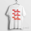 Officials Tampa Bay Buccaneers She Is Football 2025 Ornaments T-Shirts, Hoodie, Sweatshirt | RetroVerseTees.com