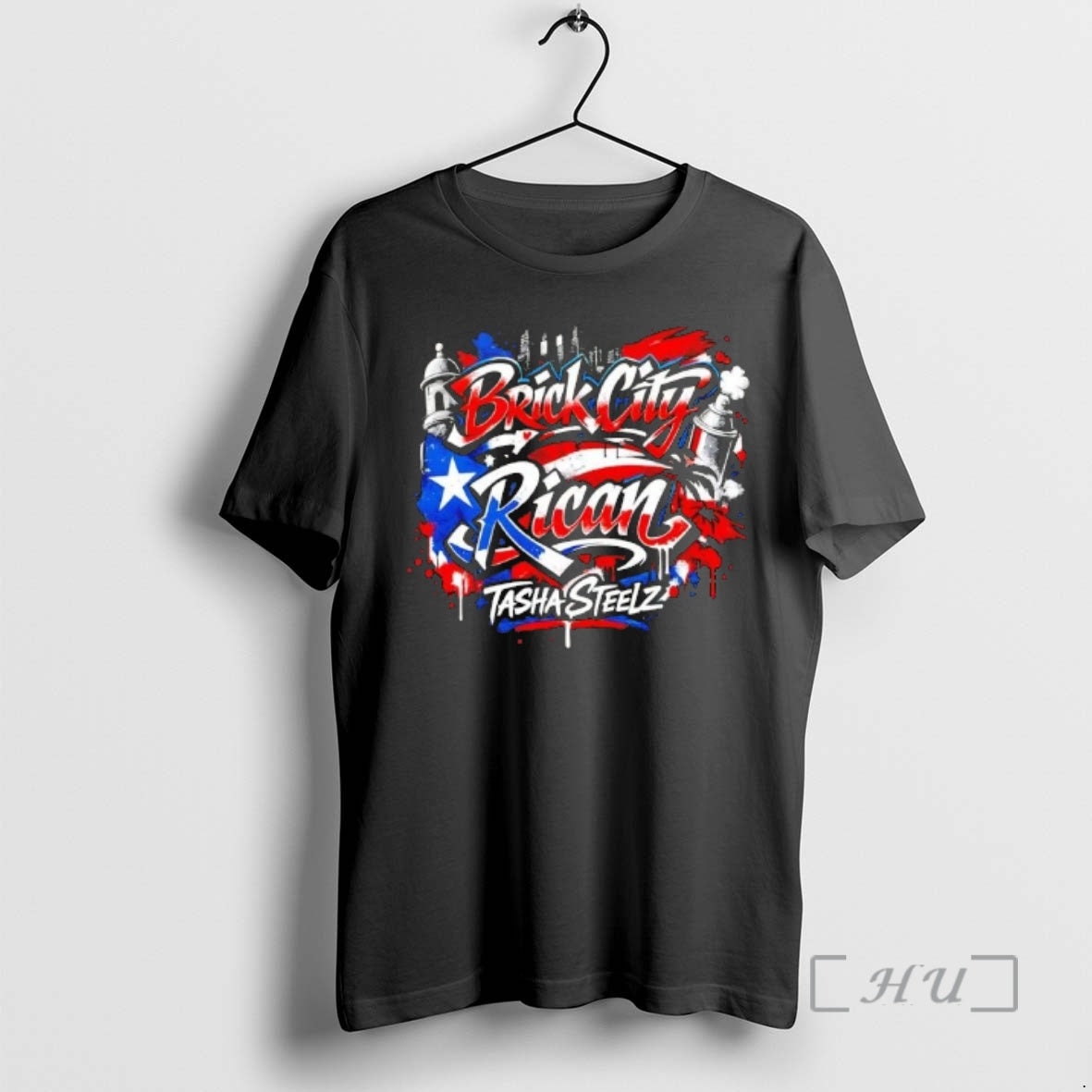 Officials Tasha Steelz Brick City Rican T-Shirts, Hoodie, Sweatshirt | RetroVerseTees.com