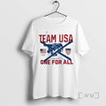 Officials Team Usa Milano Cortina 2026 Winter Olympics Circle T-Shirts, Hoodie, Sweatshirt | RetroVerseTees.com