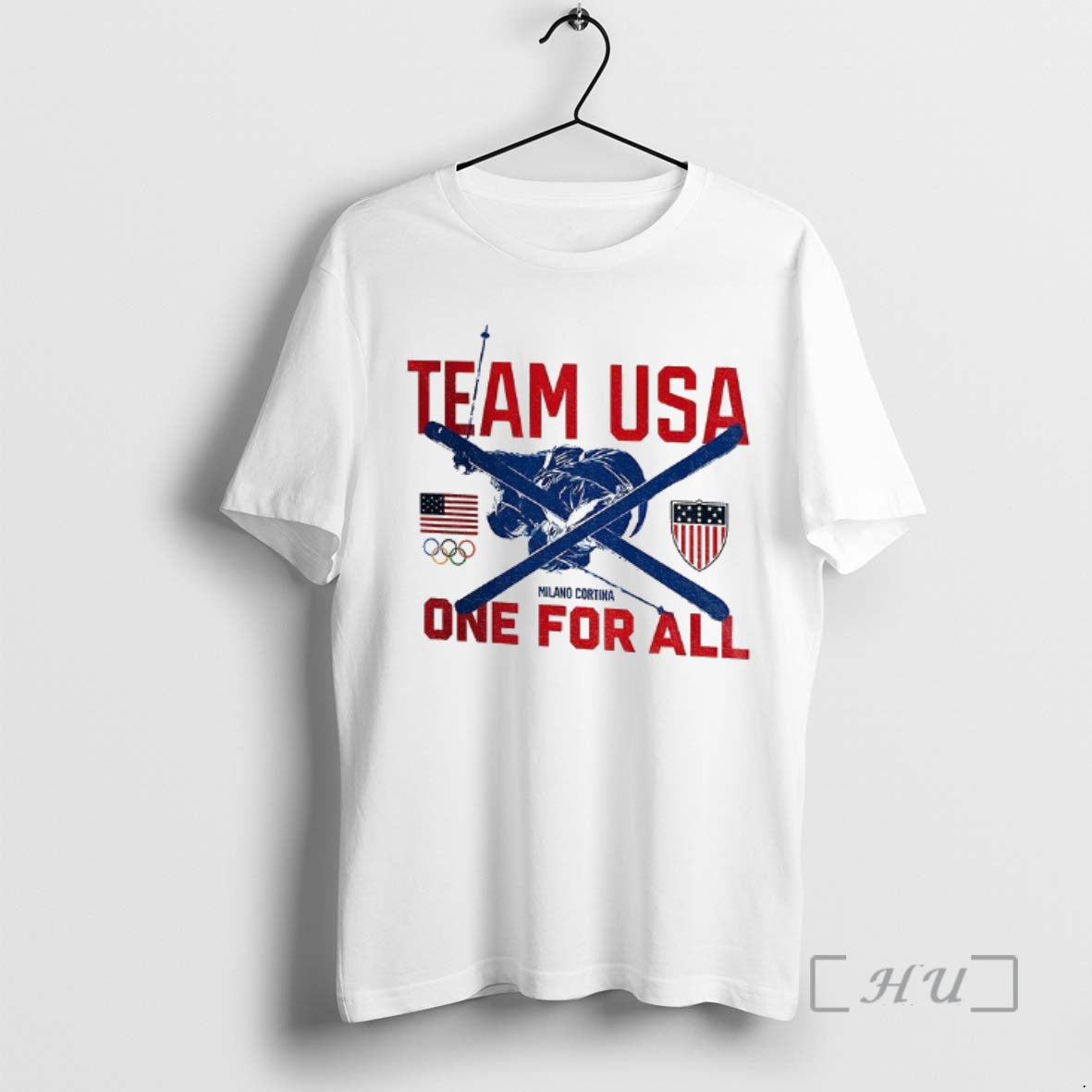 Officials Team Usa Milano Cortina One For All 2026 Olympic T-Shirts, Hoodie, Sweatshirt | RetroVerseTees.com