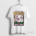 Officials Texas Am Aggies 2025 26 Cfp College Gameday Mascot Gig Em Premium T Shirts Hoodie, Sweatshirt | RetroVerseTees.com