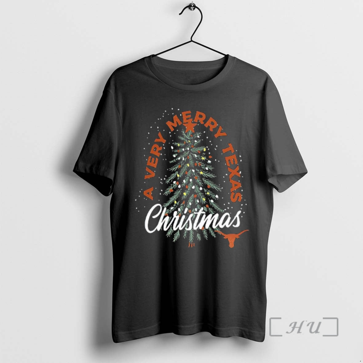 Officials Texas Longhorns Merry Christmas Tree T-Shirts, Hoodie, Sweatshirt | RetroVerseTees.com
