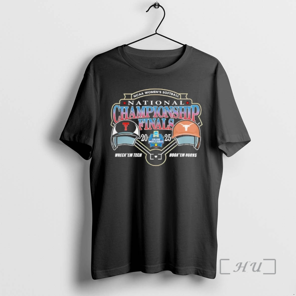 Officials Texas Longhorns Vs Texas Tech Red Raiders 2025 Ncaa Softball Wcws Championship Finals Helmet T-Shirts, Hoodie,...