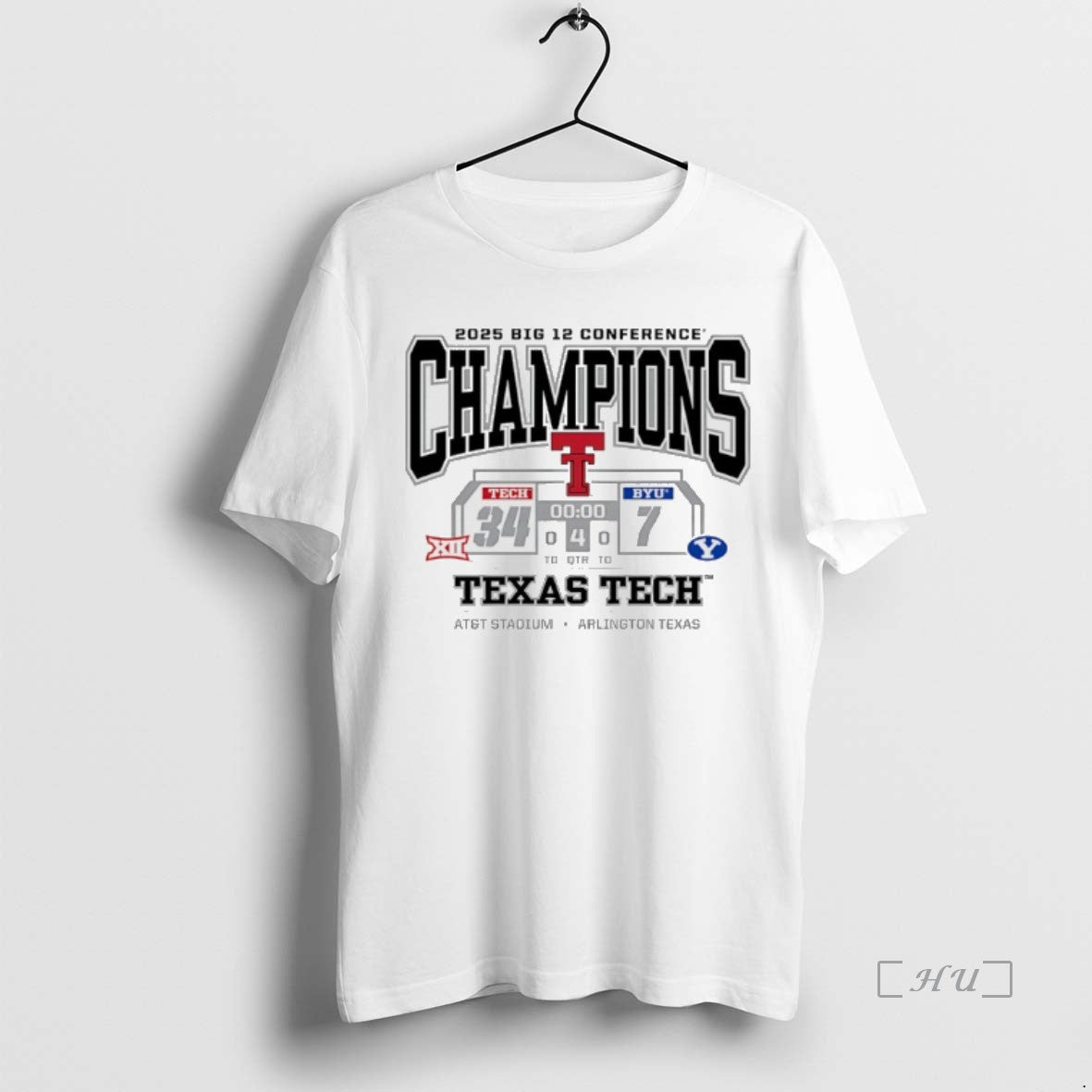 Officials Texas Tech Red Raiders 2025 Big 12 Conference Champions Score Premium T Shirts Sweater