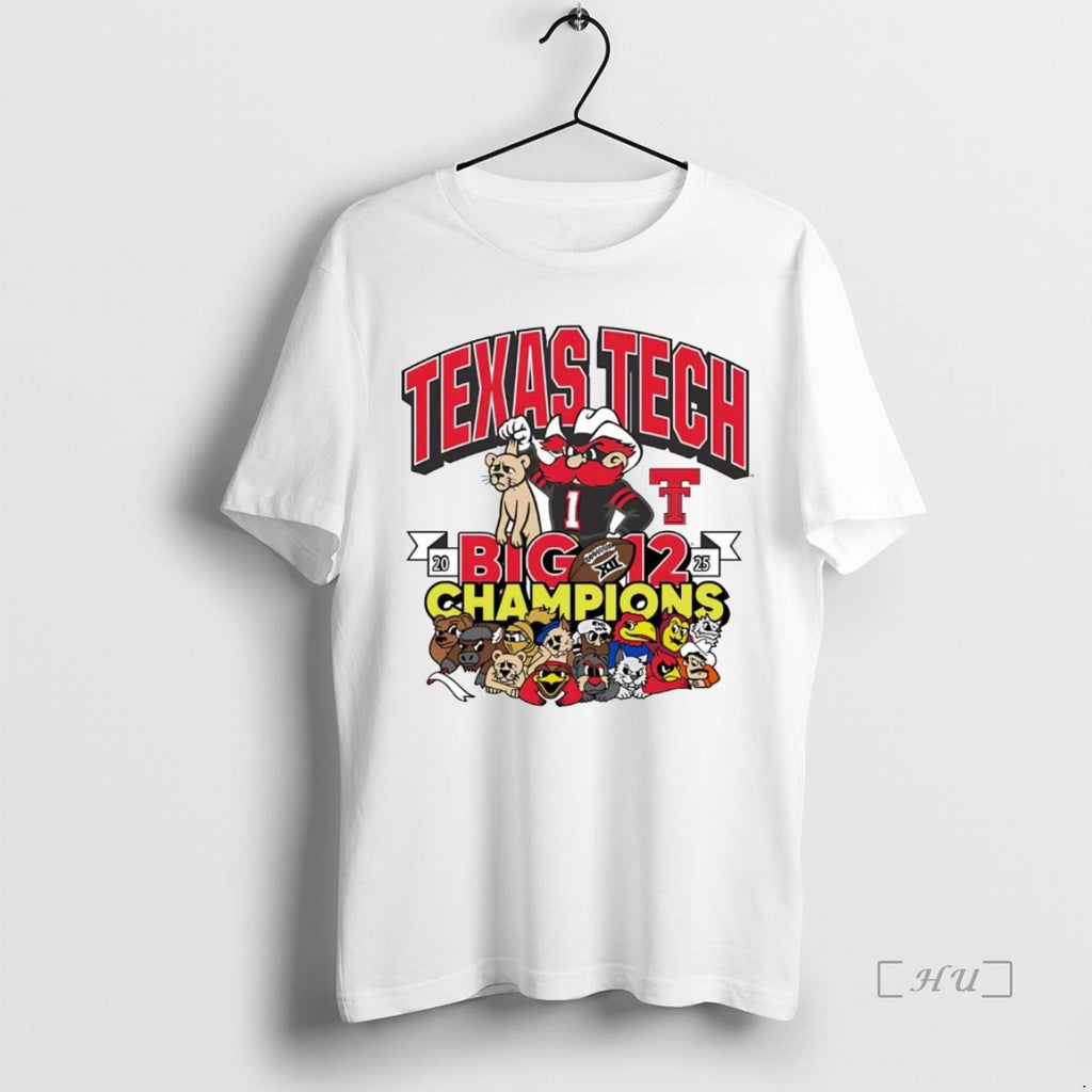 Officials Texas Tech Red Raiders 2025 Big 12 Champs Mascot