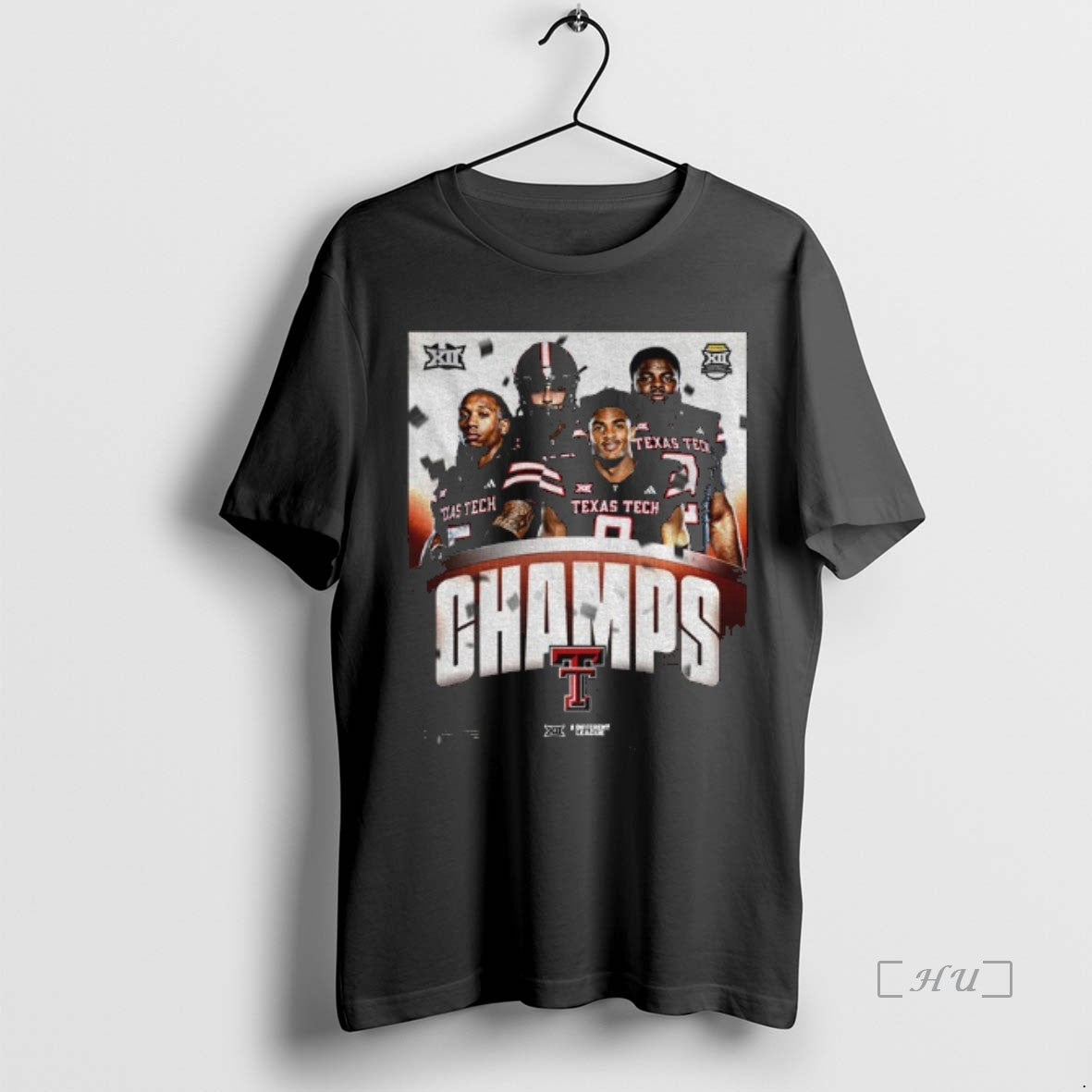 Officials Texas Tech Reigns 2025 Big 12 Football Champions T-Shirts, Hoodie, Sweatshirt | RetroVerseTees.com