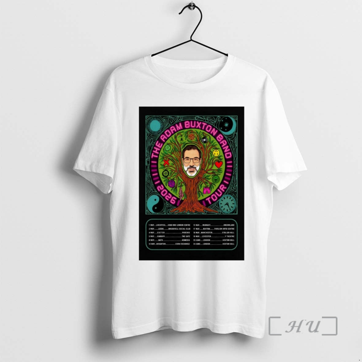 Officials The Adam Buxton Band 2026 Spring Tour May 1 June 24 Premium T Shirts Hoodie, Sweatshirt | RetroVerseTees.com