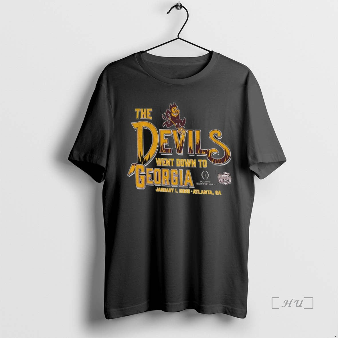 Officials The Arizona State Sun Devils Went Down To Georgia Jan 1 Premium T Shirts Hoodie, Sweatshirt | RetroVerseTees.com
