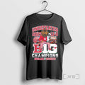 Officials The Bison Indiana Undefeated 13 0 Big 10 Champions T-Shirts, Hoodie, Sweatshirt | RetroVerseTees.com
